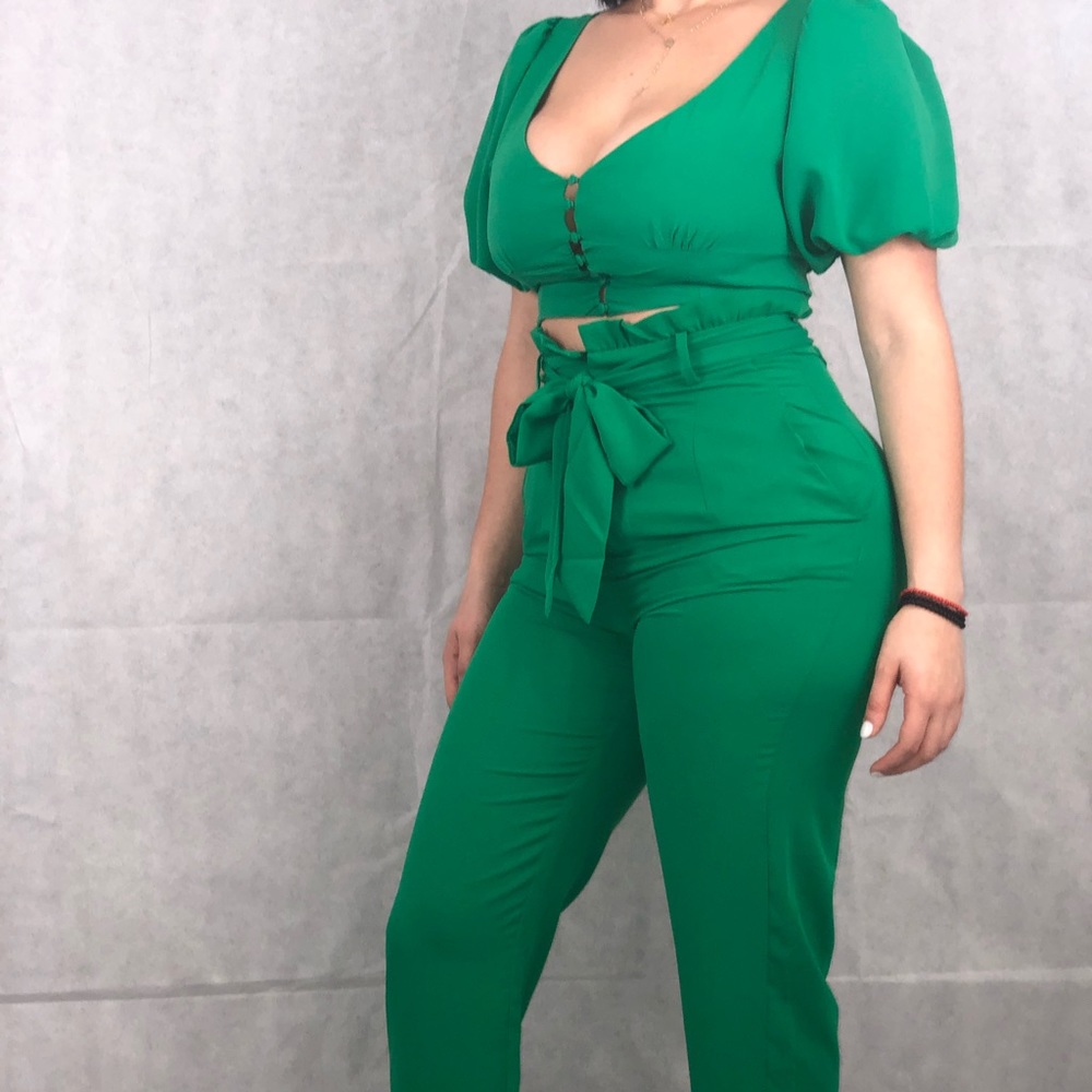 Green dream pants